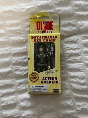 GI Joe Classic Collection Detachable Key Chain Action Soldier 1998